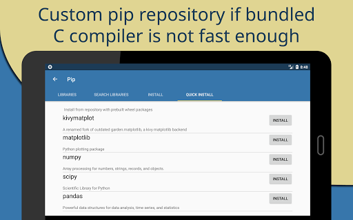 Pydroid 3 - IDE for Python 3 screenshot