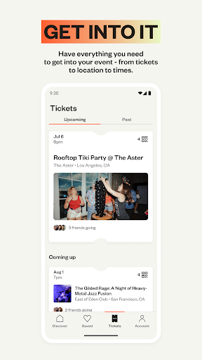 Eventbrite App screenshot