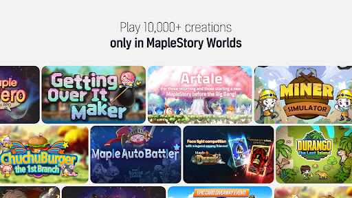 MapleStory Worlds screenshot