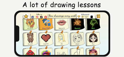 ArtCanvas: Learn how to draw screenshot