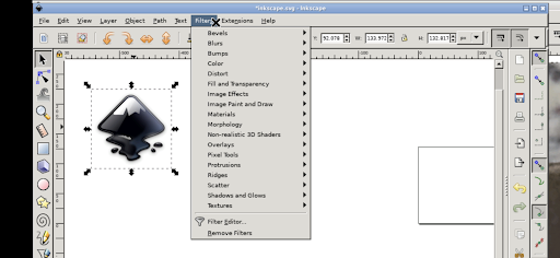 Inky - Run Inkscape on Android screenshot