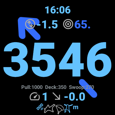 Altimeter Variometer (Wear OS) screenshot
