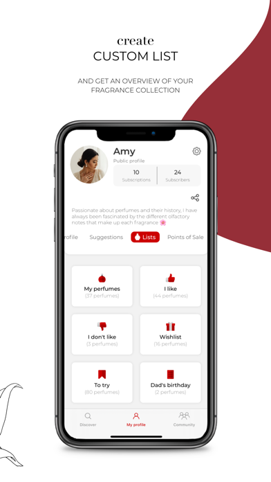 PERFUMIST Perfumes Advisor screenshot