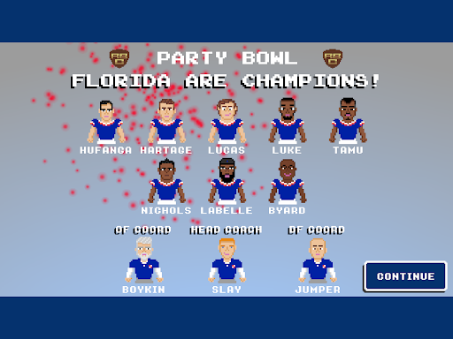 Retro Bowl College screenshot