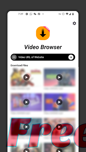 Video Browser screenshot
