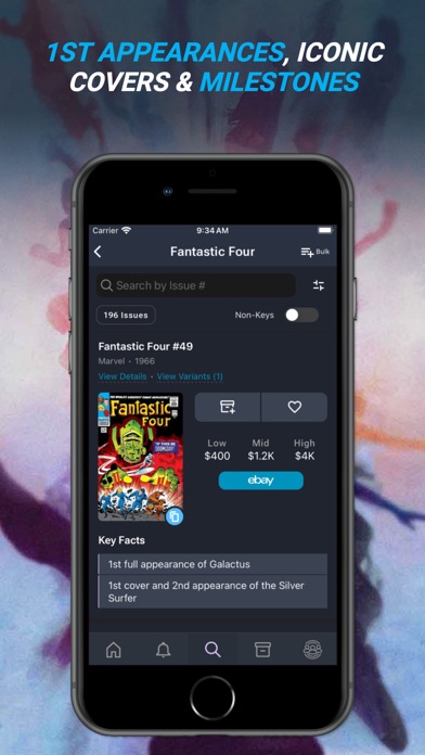 Key Collector Comics screenshot