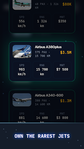 Idle Flight Manager screenshot