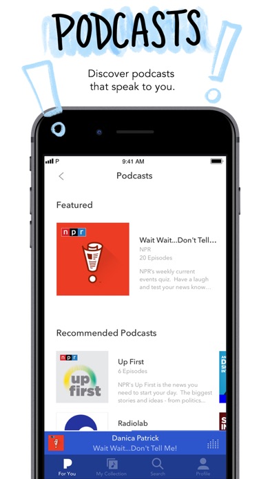 Pandora - Music & Podcasts screenshot
