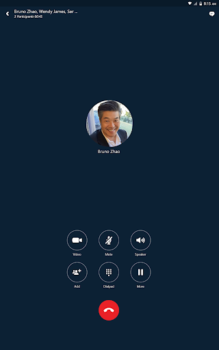 Skype for Business for Android screenshot