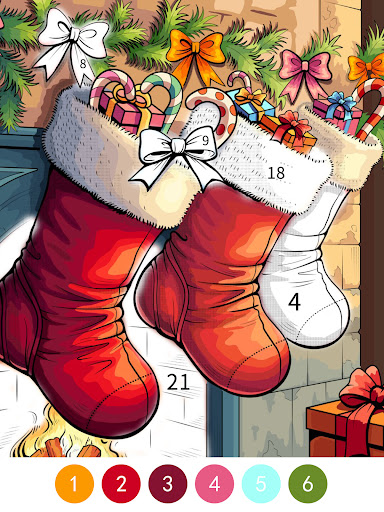 Vivid Color Paint By Number screenshot