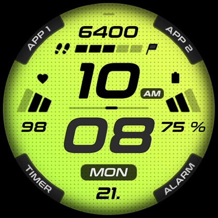 SPORT xR: Watch face screenshot