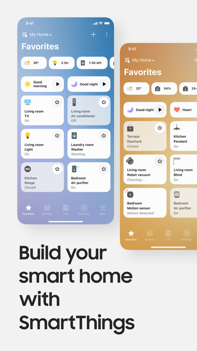 SmartThings screenshot