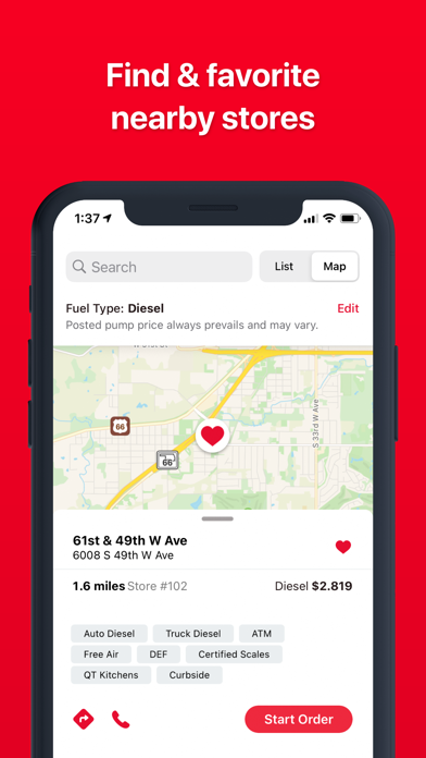 QuikTrip: Food, Coupons & Fuel screenshot