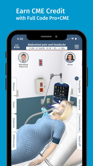 Full Code Medical Simulation screenshot