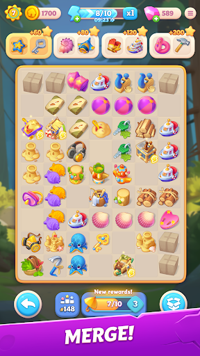 Merge Adventure: Travel Games screenshot