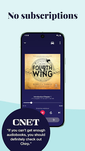 Chirp Audiobooks screenshot