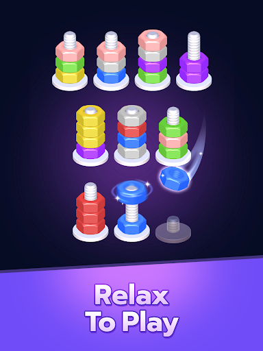 Nuts And Bolts Sort screenshot