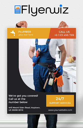 Flyers, Poster Maker, Design screenshot