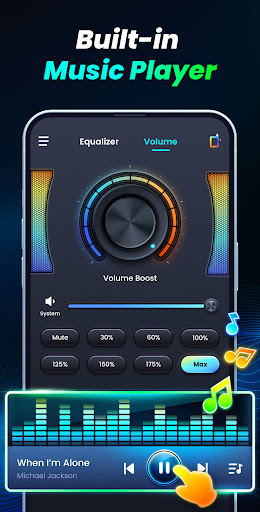Volume Bass Booster, Equalizer screenshot
