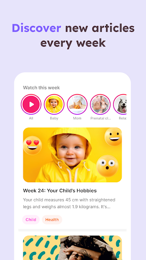 Momly: Pregnancy App & Tracker screenshot