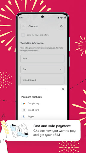 Holafly eSIM Prepaid Card screenshot