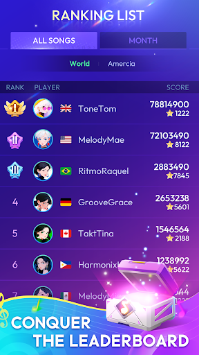 Rhythm Rush Lite-Be Piano Star screenshot