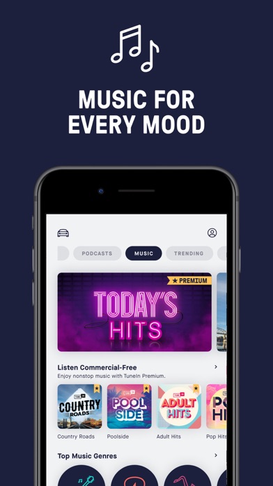 TuneIn Radio: Music & Sports screenshot