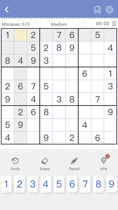 Sudoku - Classic Sudoku Puzzle screenshot