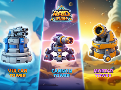 Raid Rush: Tower Defense TD screenshot