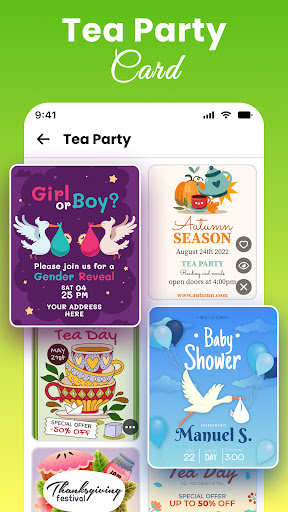 All Invitation Card Maker App screenshot