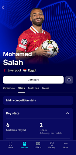 UEFA Champions League Official screenshot