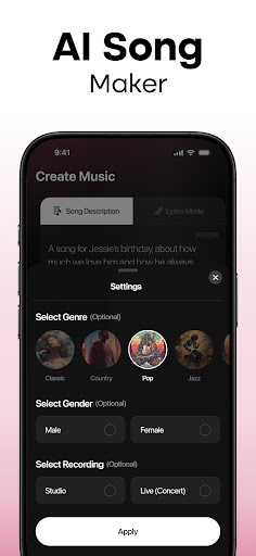 MyTunes : AI Music Generator screenshot