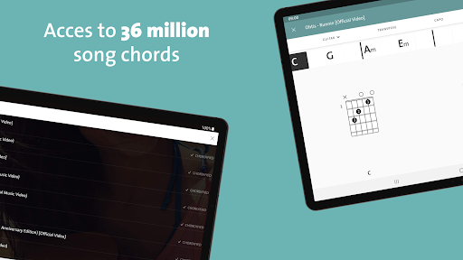Chordify: Song Chords & Tuner screenshot