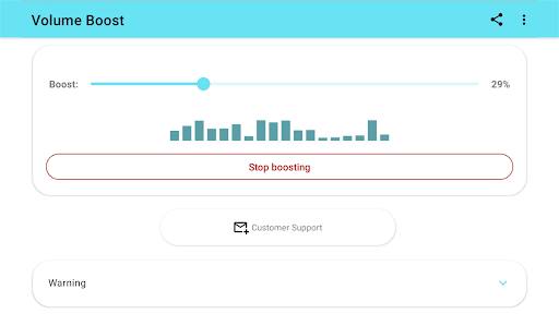 Volume Booster for Android screenshot