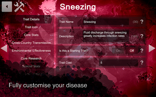 Plague Inc: Scenario Creator screenshot