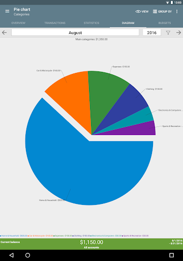 My Budget Book screenshot