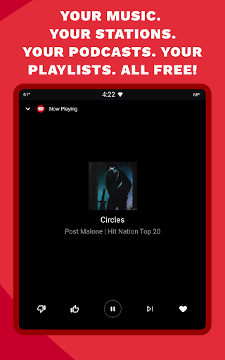 iHeart: Music, Radio, Podcasts screenshot