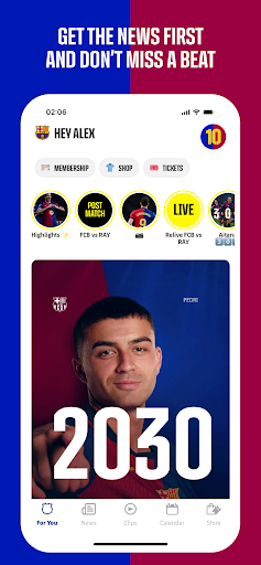 FC Barcelona Official App screenshot