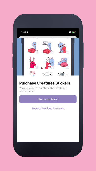 Strange Planet Stickers screenshot