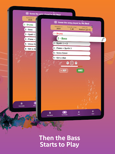 Bandle - Guess the song screenshot