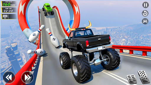 Mega Ramp Monster Truck Stunts screenshot