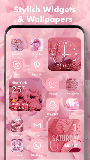 Widgets Art - Wallpaper, Theme screenshot