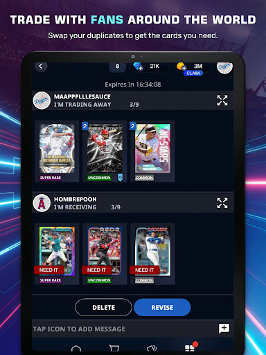 Topps® BUNT® MLB Card Trader screenshot