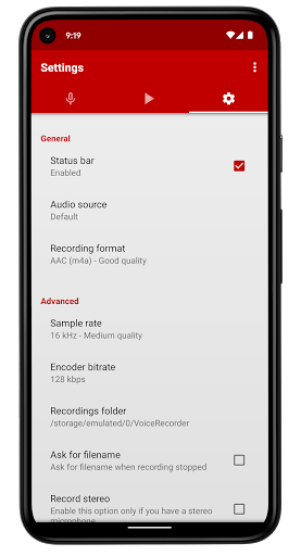 Voice Recorder Pro screenshot