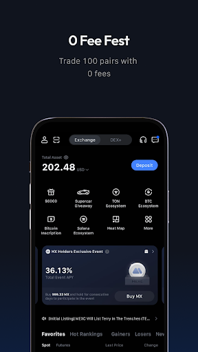 MEXC: Buy Bitcoin BTC & Crypto screenshot