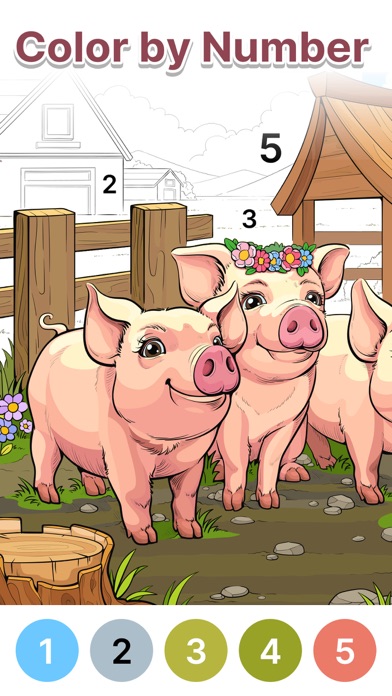 Anima Color - Paint by Number screenshot