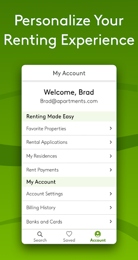 Apartments.com Rental Search screenshot