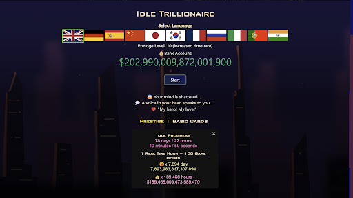 Idle Trillionaire: Money Game screenshot