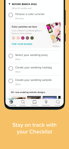 Wedding Planner by WeddingWire screenshot