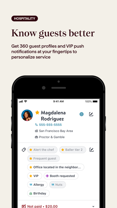 OpenTable screenshot